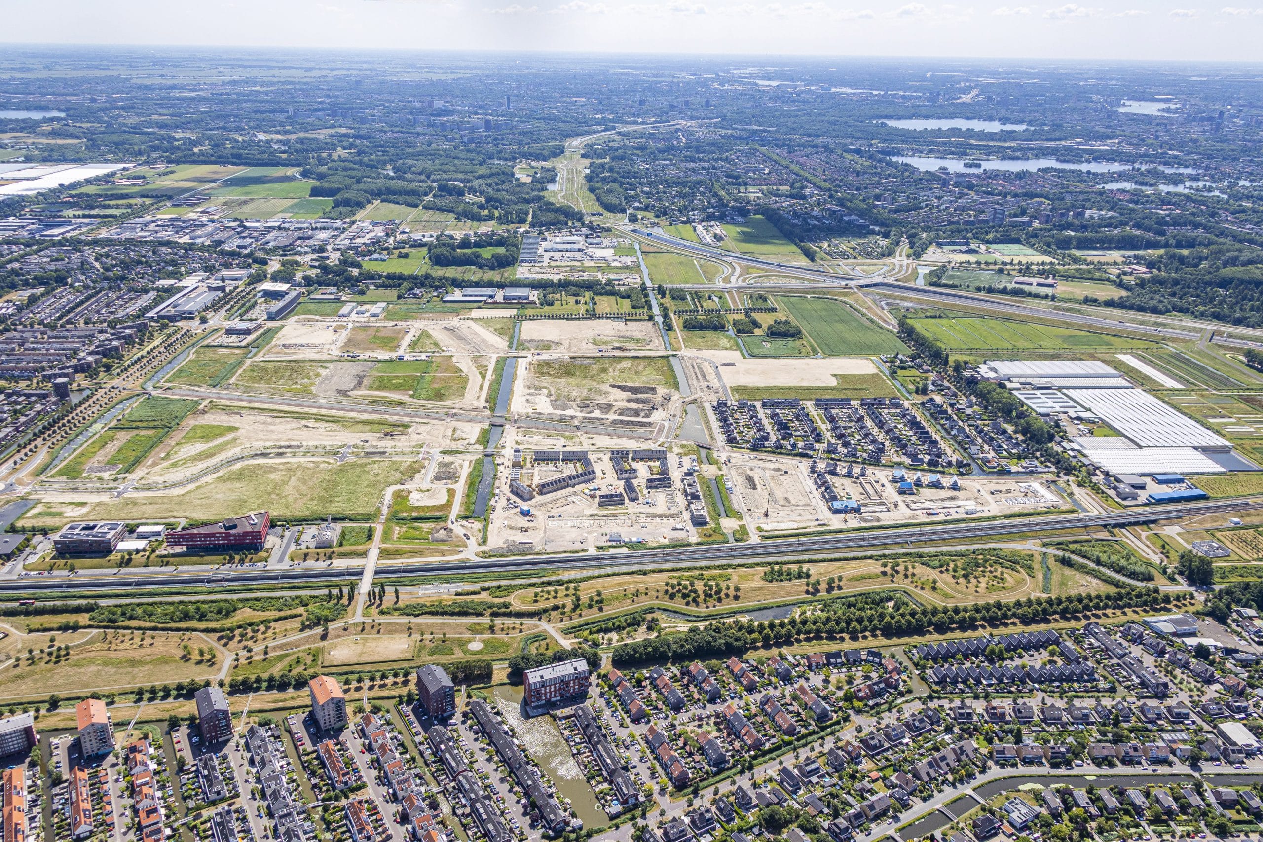 Wilderszijde vanuit de lucht. gemaakt in het jaar 2025