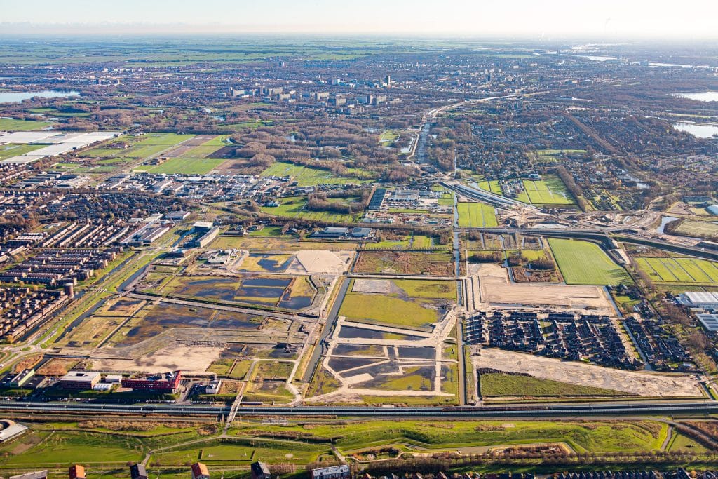 Wilderszijde vanuit de lucht. gemaakt in het jaar 2023